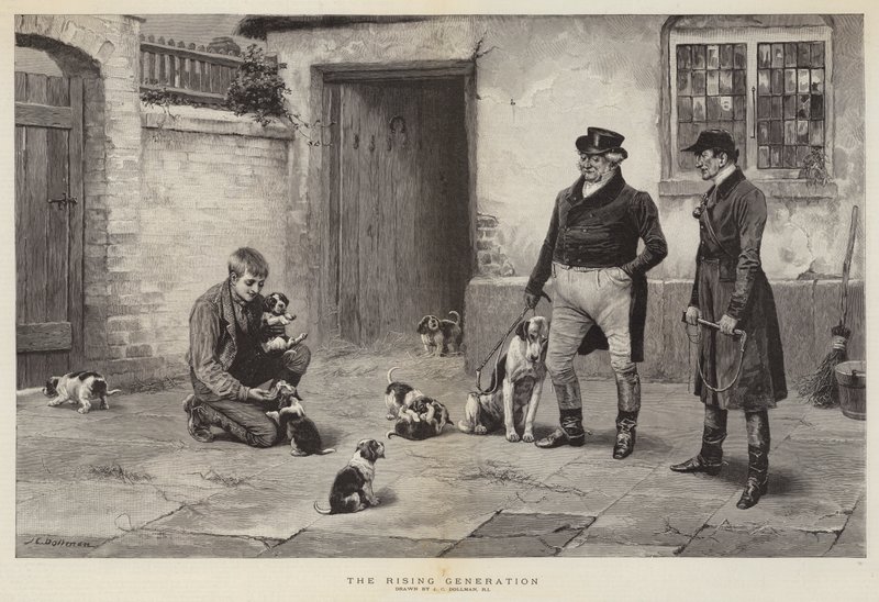 A felnövekvő generáció alkotó: John Charles Dollman