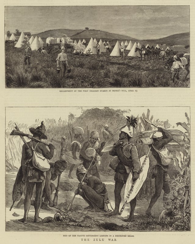 A zulu háború alkotó: John Charles Dollman
