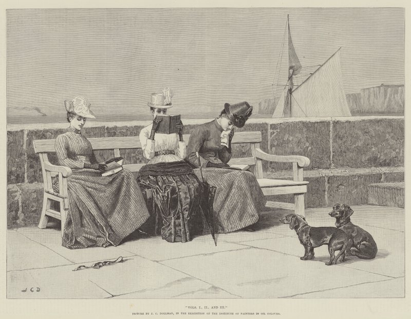 I., II. és III. kötet, az Olajszínek Festőintézetének Kiállításában alkotó: John Charles Dollman
