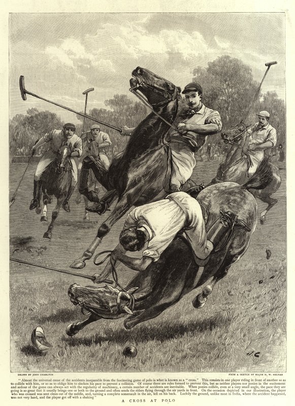 Kereszt a Polóban alkotó: John Charlton