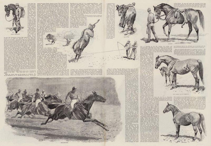 A versenyló karrierje alkotó: John Charlton