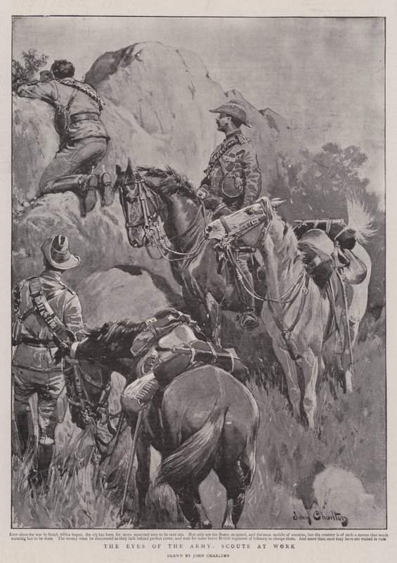 A hadsereg szemei, cserkészek a munkában alkotó: John Charlton