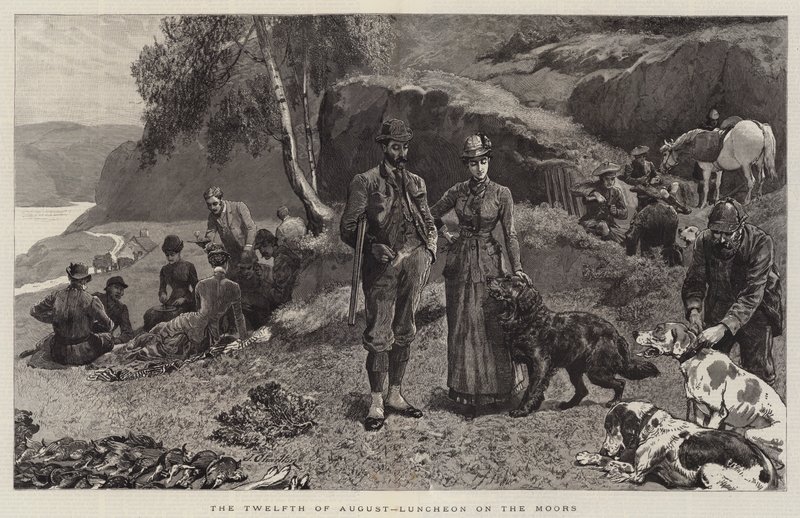 Augusztus tizenkettedike, Ebéd a móron alkotó: John Charlton