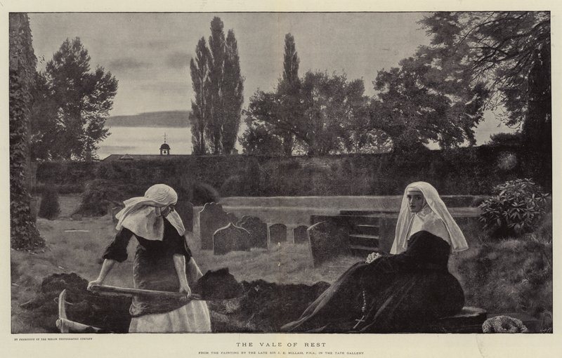 A nyugalom völgye alkotó: John Everett Millais