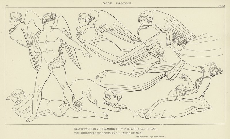 Jó démonok alkotó: John Flaxman