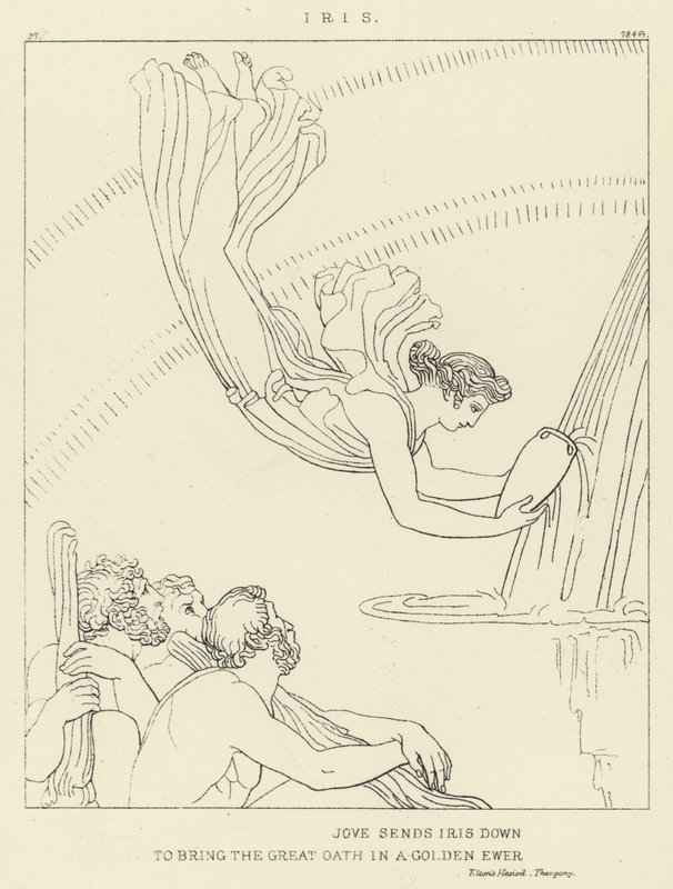 Írisz alkotó: John Flaxman