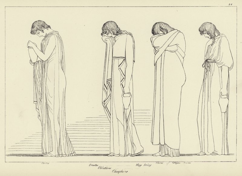 Orestes alkotó: John Flaxman