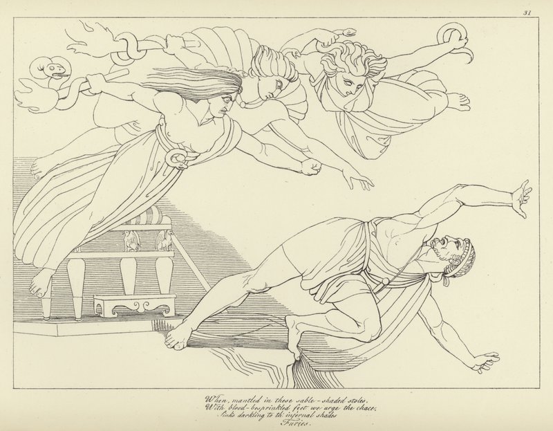 A fúriák alkotó: John Flaxman