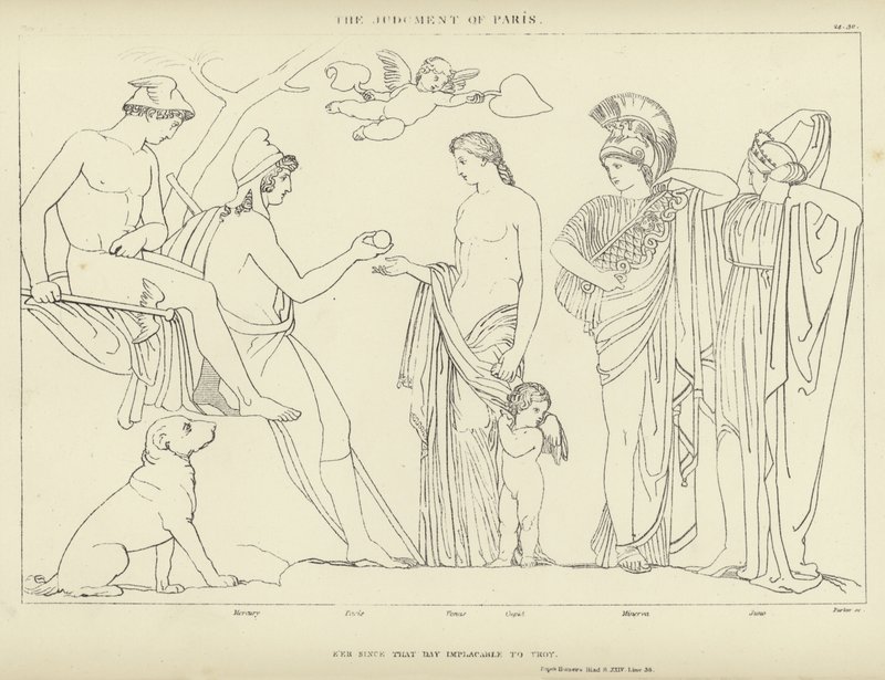 A párizsi ítélet alkotó: John Flaxman