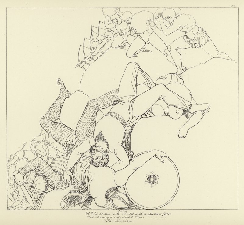 A perzsák alkotó: John Flaxman