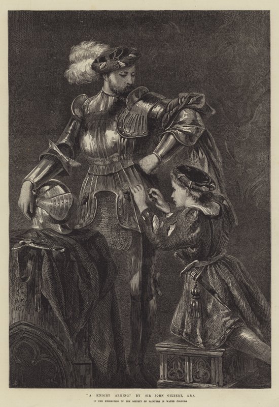 Egy lovag fegyveres alkotó: John Gilbert