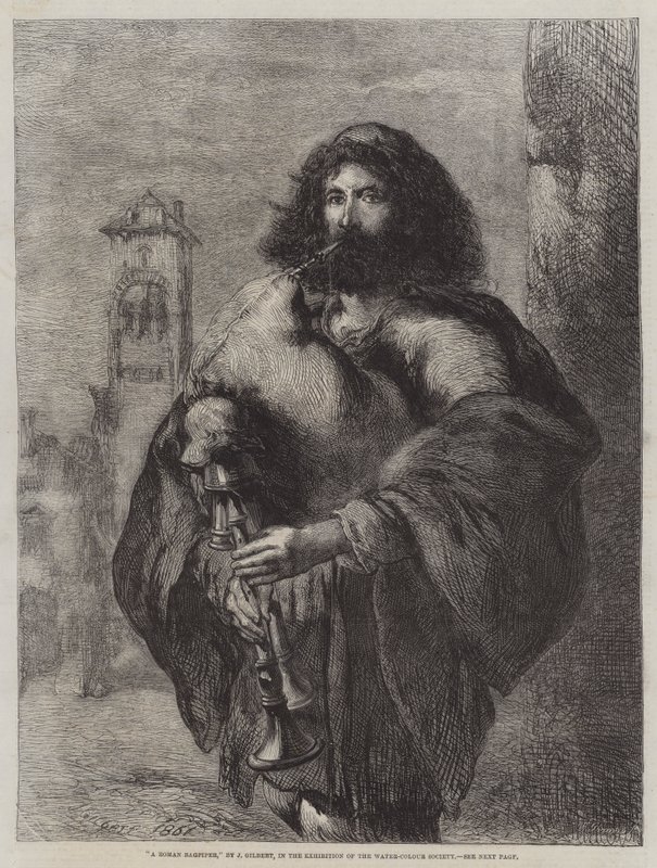 Egy római dudás alkotó: John Gilbert