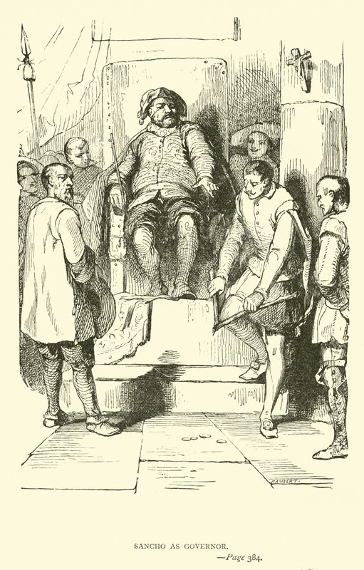Sancho mint kormányzó alkotó: John Gilbert