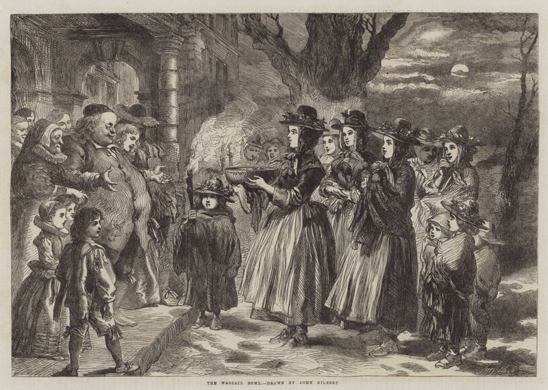 A Wassail tál alkotó: John Gilbert