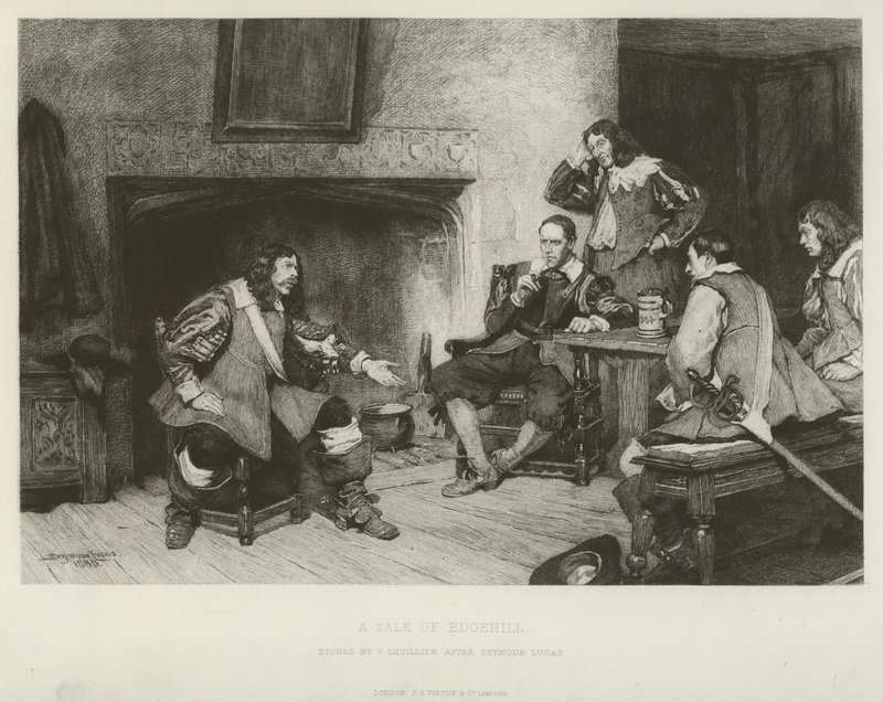 A Tale of Edgehill alkotó: John Seymour Lucas