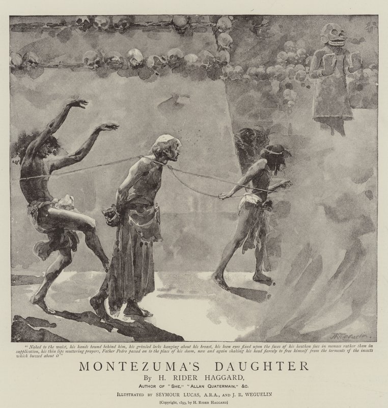 Montezuma lánya alkotó: John Seymour Lucas