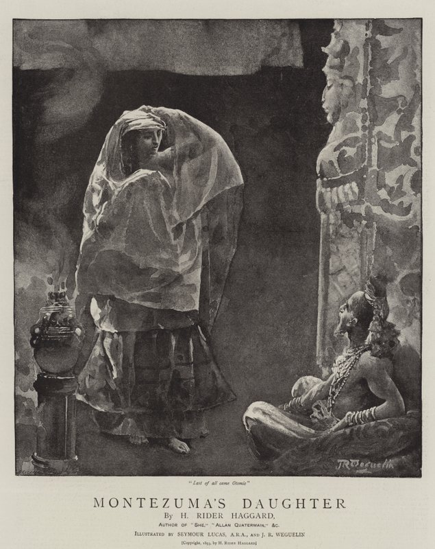 Montezuma lánya alkotó: John Seymour Lucas
