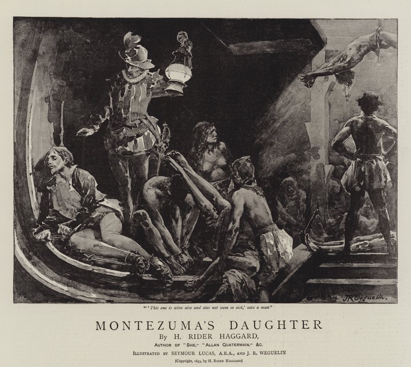 Montezuma lánya alkotó: John Seymour Lucas
