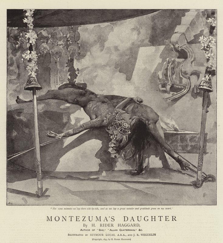 Montezuma lánya alkotó: John Seymour Lucas