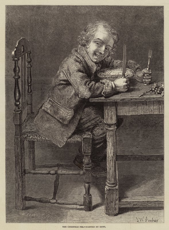A karácsonyi pite alkotó: John Wykeham Archer