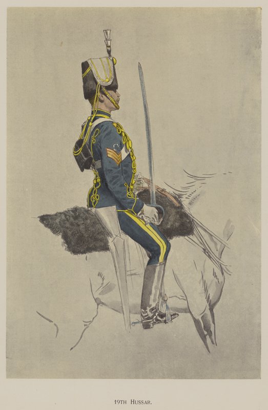 19. huszár (Chlor Lith) alkotó: John (after) Charlton