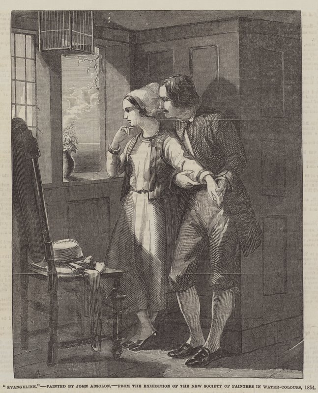 Evangeline alkotó: John Absolon