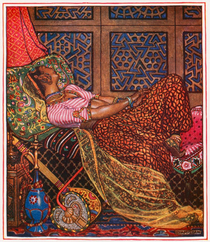 Zira fogságban alkotó: John Byam Liston Shaw