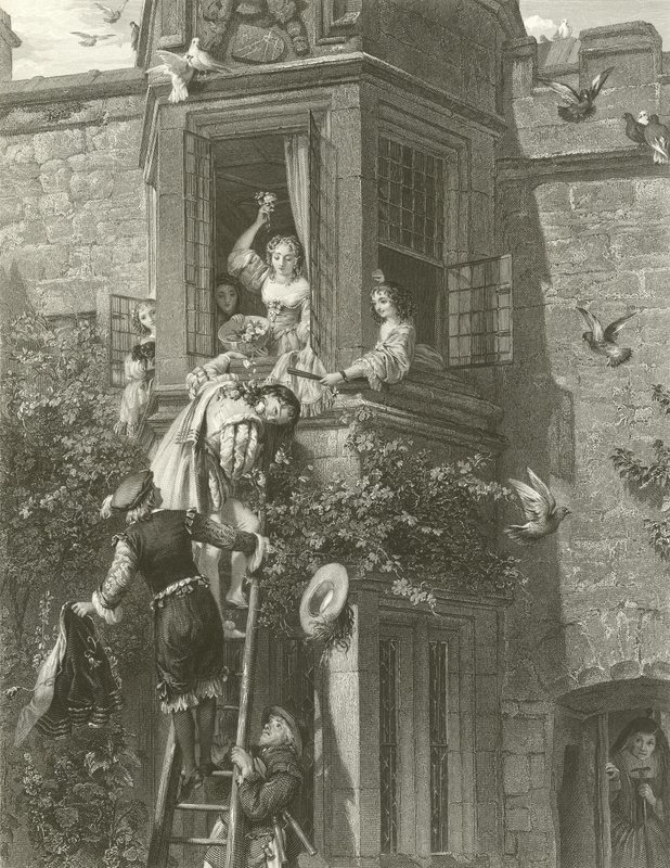 Támadás és védelem alkotó: John Callcott Horsley