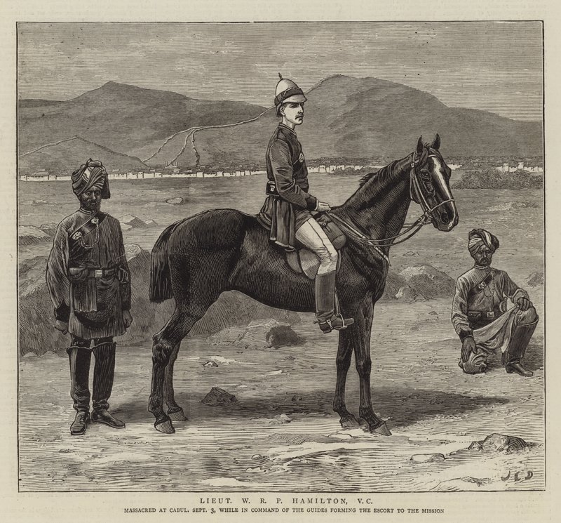 WRP Hamilton hadnagy, VC alkotó: John Charles Dollman