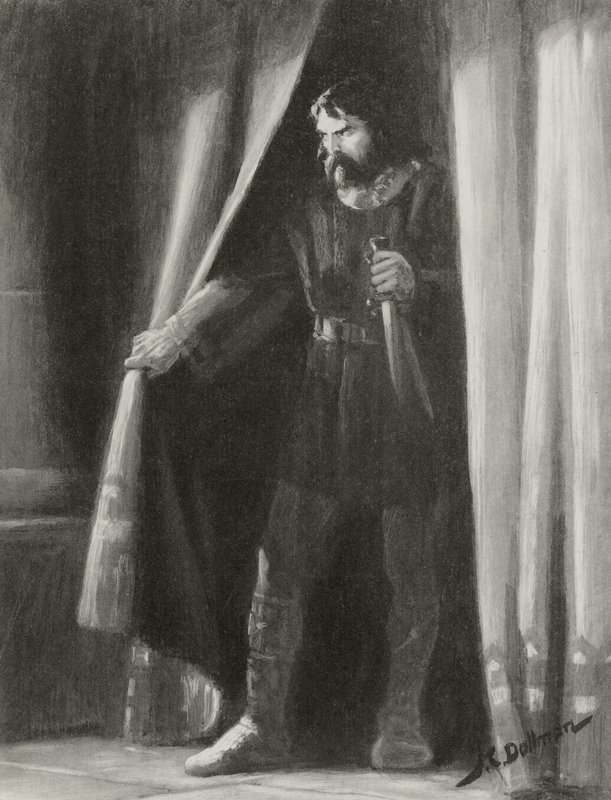 Macbeth (mélynyomás) alkotó: John Charles Dollman