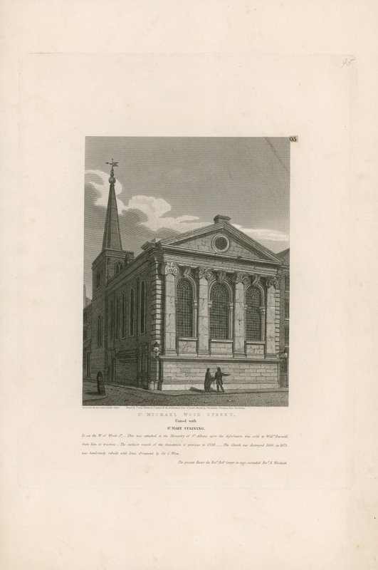 St Michael, Wood Street, London alkotó: John Coney