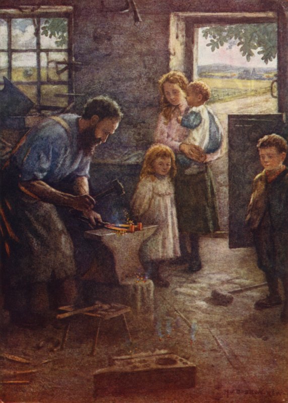 A falu kovácsa alkotó: John Dobson