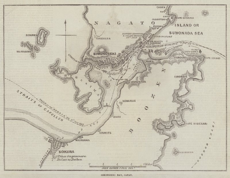 Shimonoseki-öböl, Japán alkotó: John Dower
