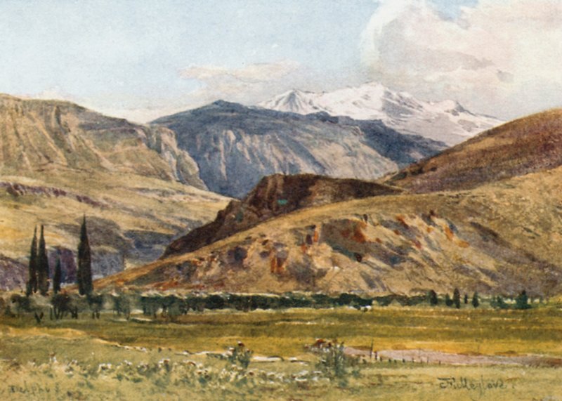 Delphi Itea felől alkotó: John Fulleylove