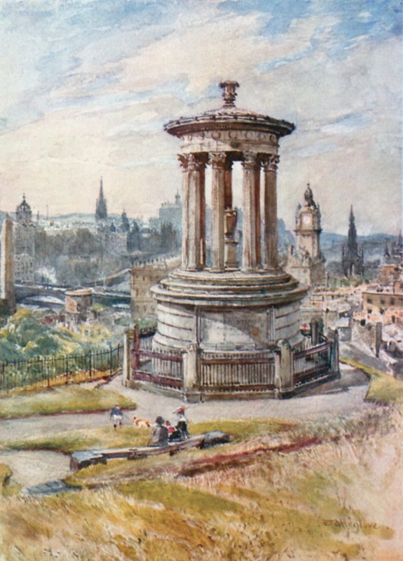 Edinburgh a Calton Hilltől alkotó: John Fulleylove