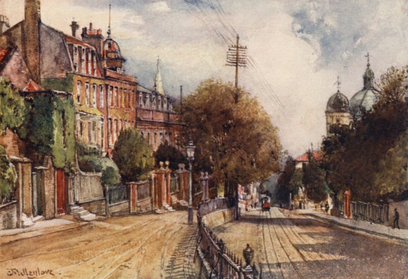 Highgate (színes litó) alkotó: John Fulleylove