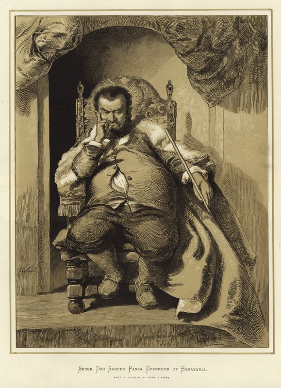 Senor Don Sancho Panza alkotó: John Gilbert
