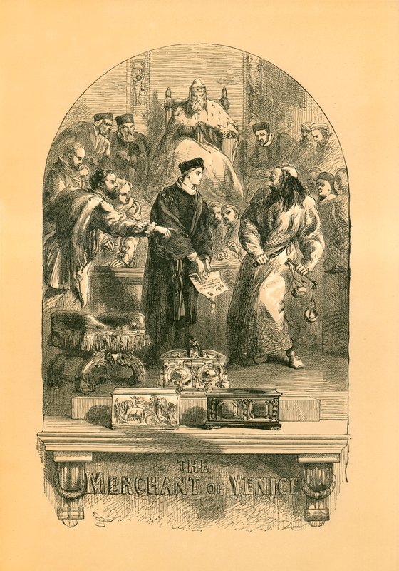 A velencei kereskedő alkotó: John Gilbert