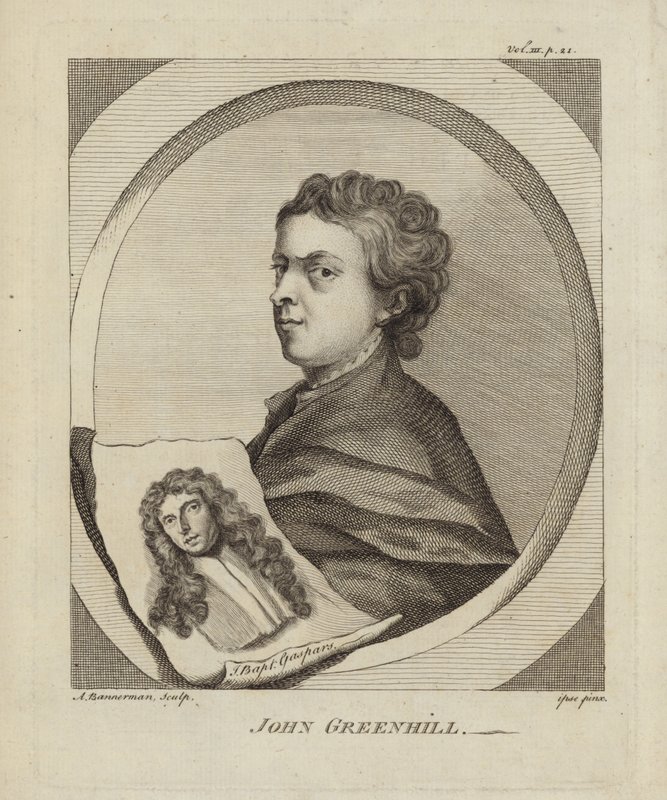 John Greenhill, angol portréfestő alkotó: John Greenhill