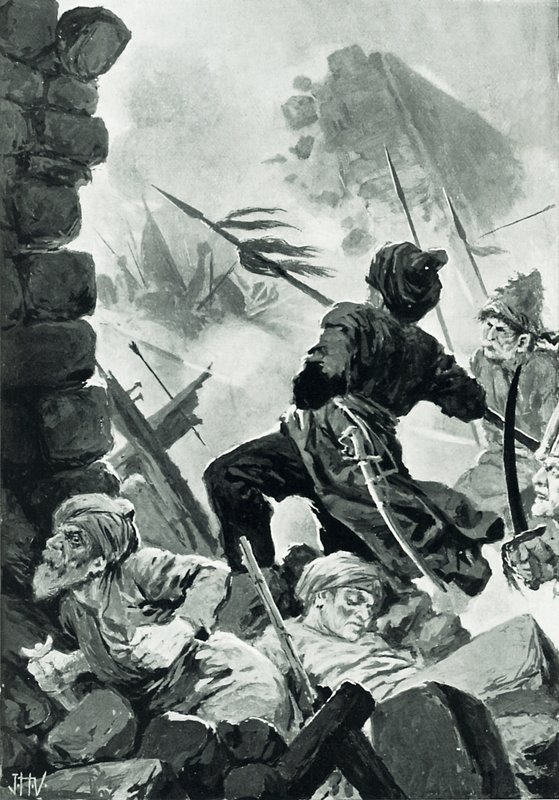 Bagdad elfoglalása alkotó: John Harris Valda