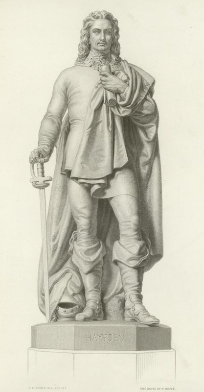 John Hampden, angol politikus alkotó: John Henry Foley