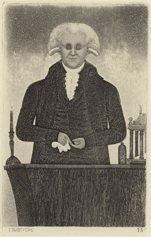 Henry Moyes portréja alkotó: John Kay