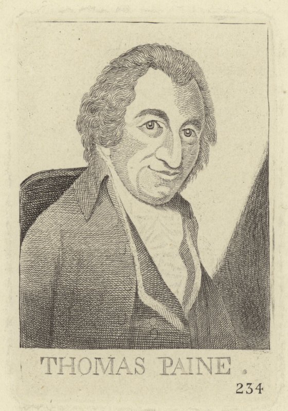 Thomas Paine portréja alkotó: John Kay