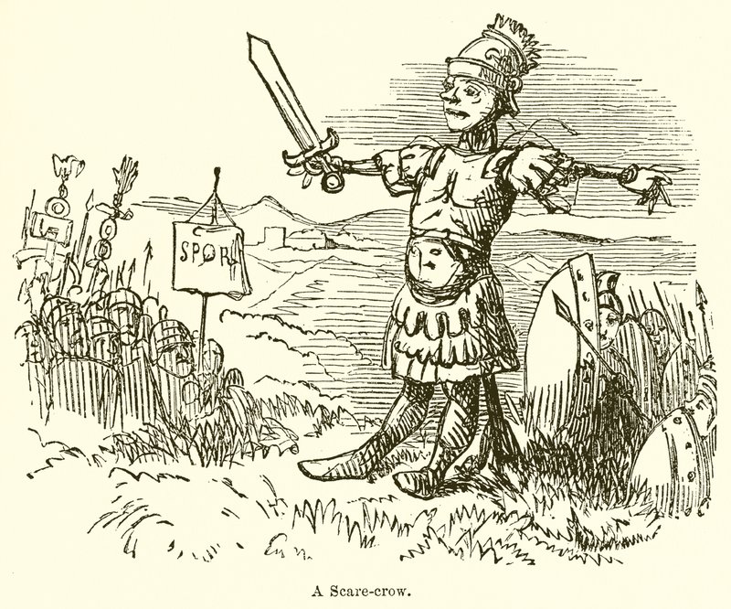 Egy ijesztő varjú alkotó: John Leech
