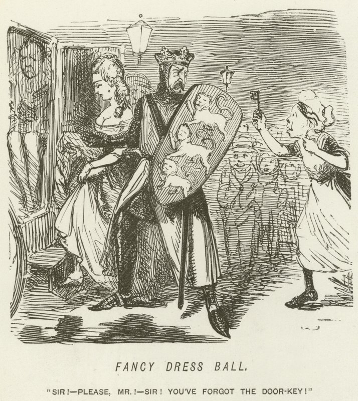 Fancy Dress Ball alkotó: John Leech