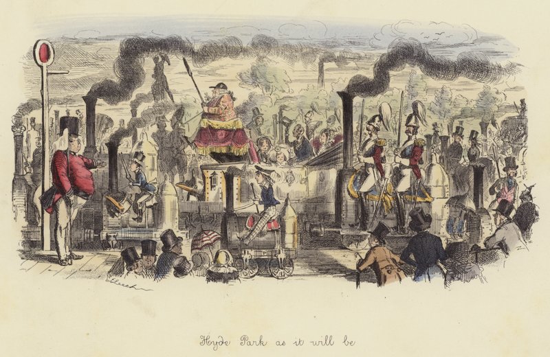 A Hyde Park olyan, amilyen lesz alkotó: John Leech