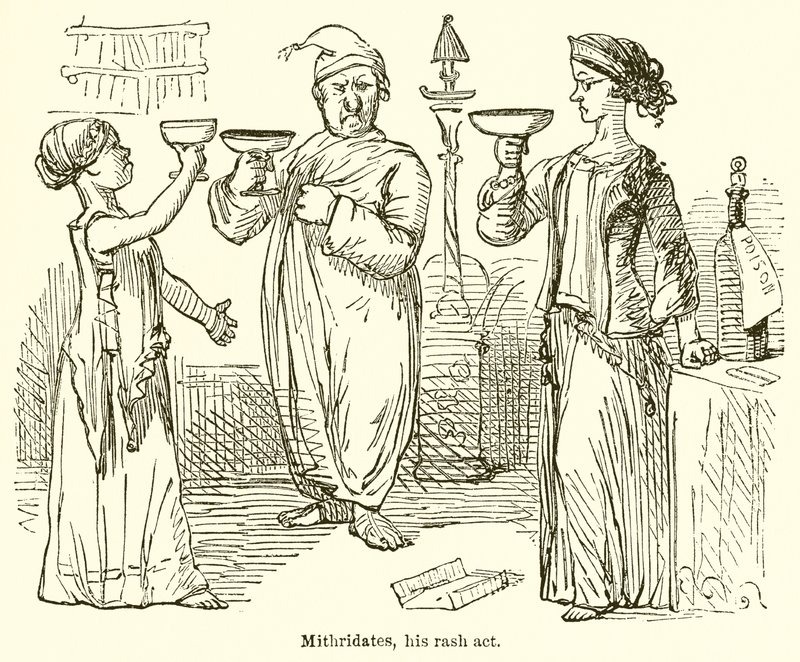 Mithridates, a kiütéses törvénye alkotó: John Leech