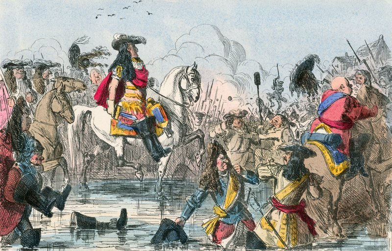 A Boyne-i csata alkotó: John Leech