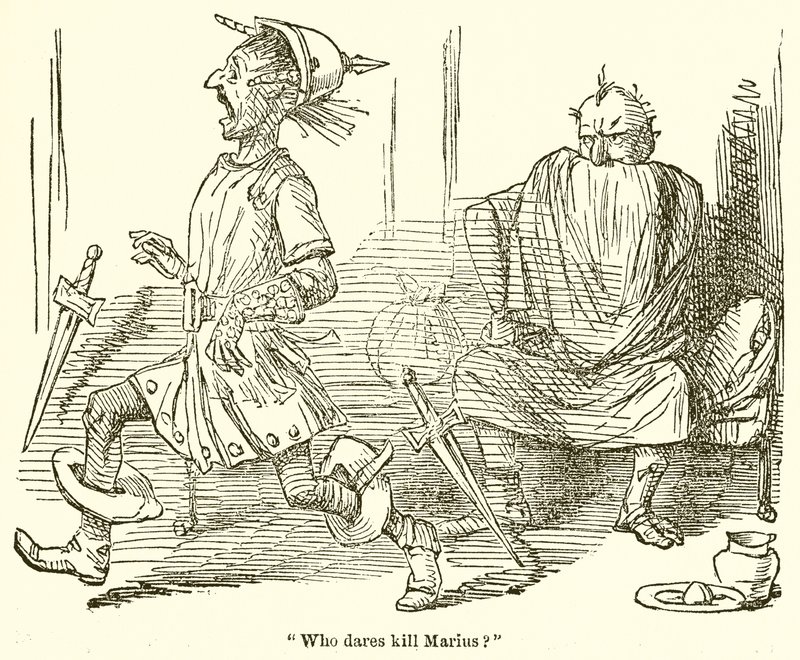 Ki meri megölni Mariust alkotó: John Leech