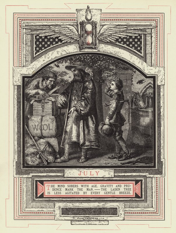 július alkotó: John Leighton
